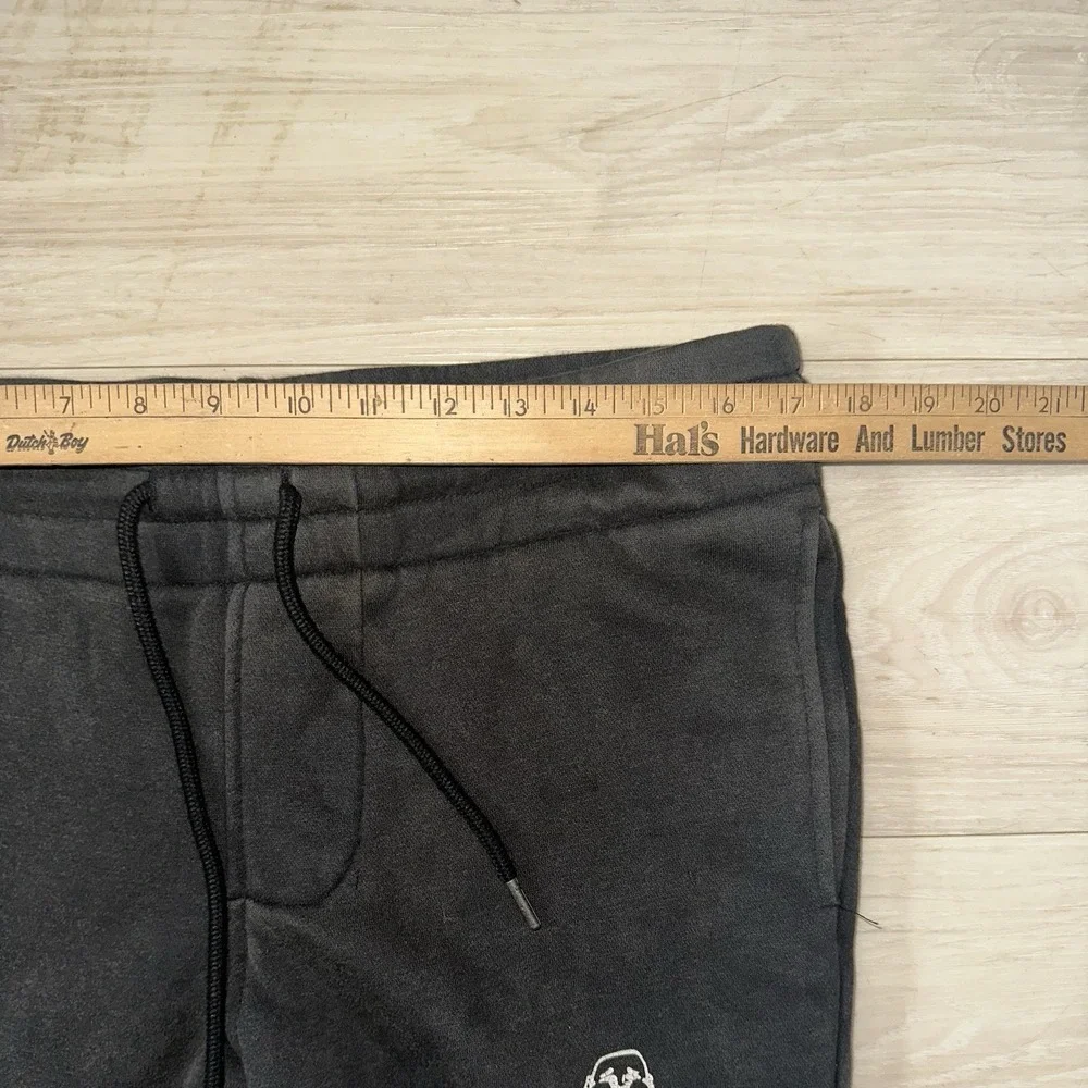 True Religion Men's‎ Crackle Classic Logo Jogger Sweatpants Black Size Small NWT
